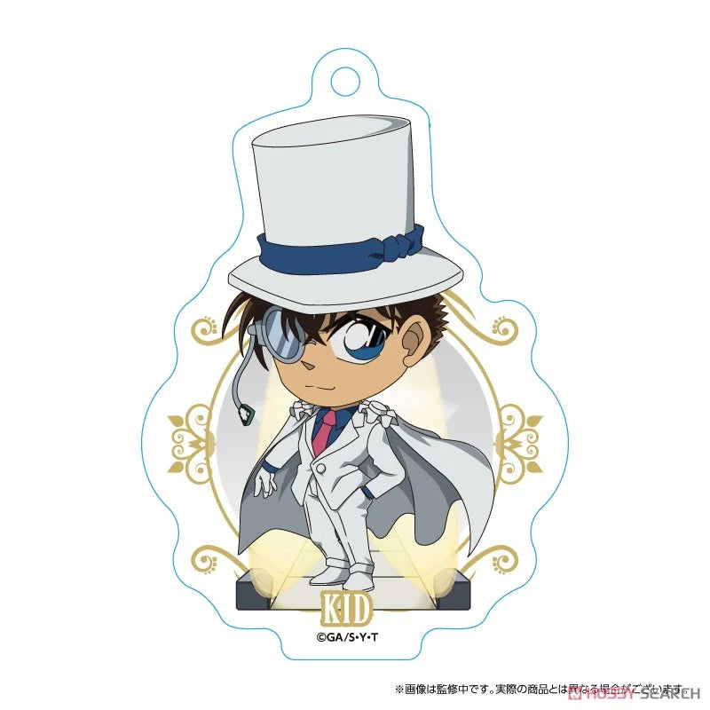 Detective Conan Trading Acrylic Keychain Deformation Runway 2nd - Blind Box Mystery Keyring Super Anime Store