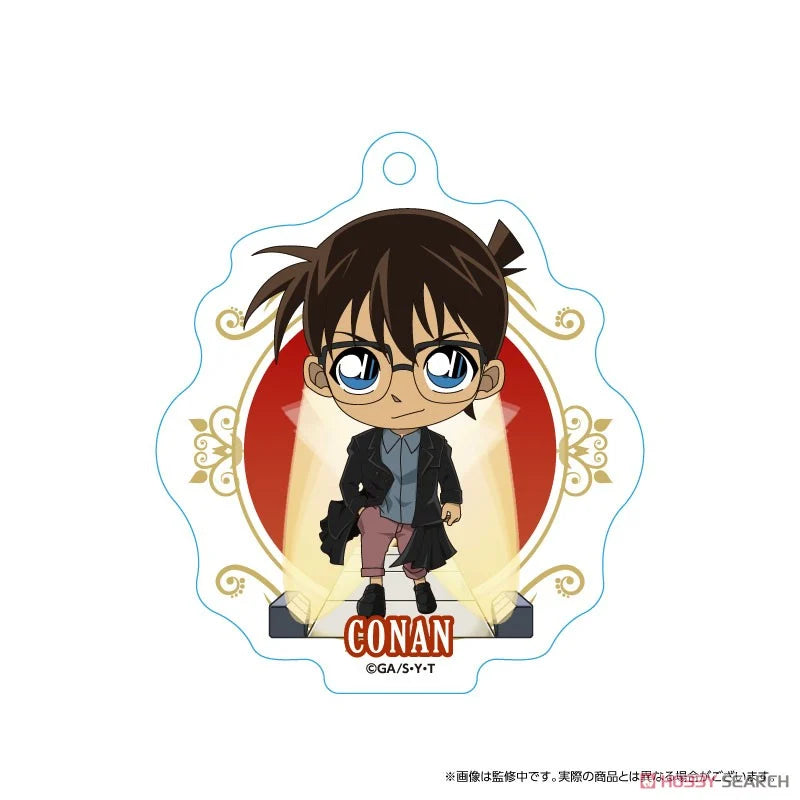 Detective Conan Trading Acrylic Keychain Deformation Runway 2nd - Blind Box Mystery Keyring Super Anime Store