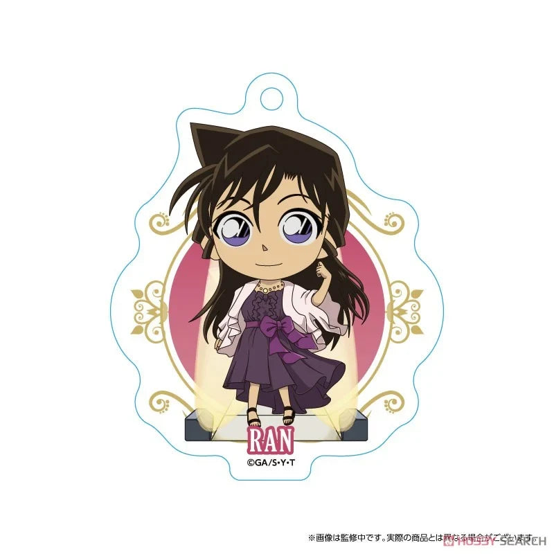 Detective Conan Trading Acrylic Keychain Deformation Runway 2nd - Blind Box Mystery Keyring Super Anime Store
