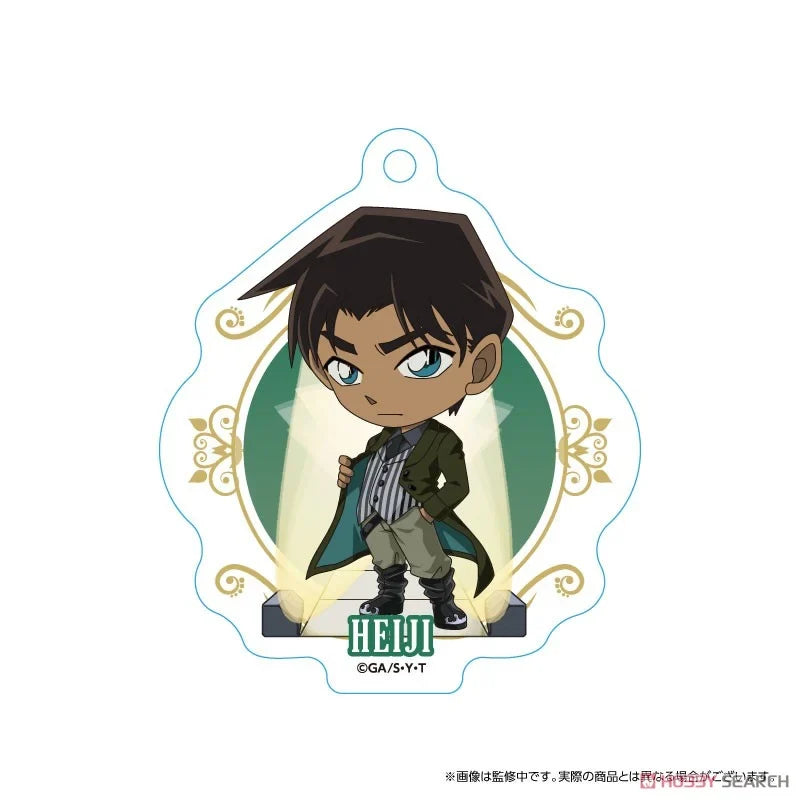 Detective Conan Trading Acrylic Keychain Deformation Runway 2nd - Blind Box Mystery Keyring Super Anime Store