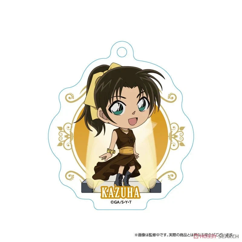 Detective Conan Trading Acrylic Keychain Deformation Runway 2nd - Blind Box Mystery Keyring Super Anime Store