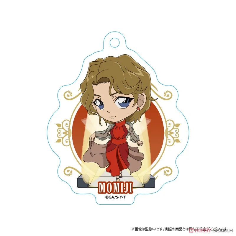 Detective Conan Trading Acrylic Keychain Deformation Runway 2nd - Blind Box Mystery Keyring Super Anime Store