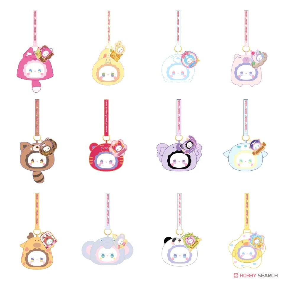 LUCKY EMMA Rua Rua Zoo Scented Plushes Keychain Series (1 Blind Box) Super Anime Store