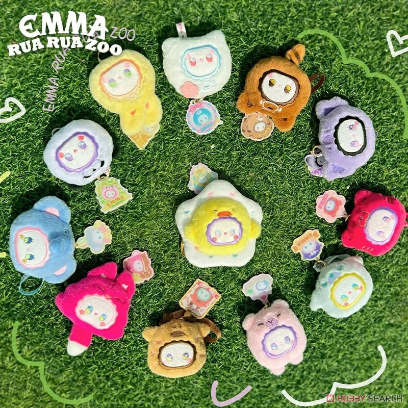 LUCKY EMMA Rua Rua Zoo Scented Plushes Keychain Series (1 Blind Box) Super Anime Store