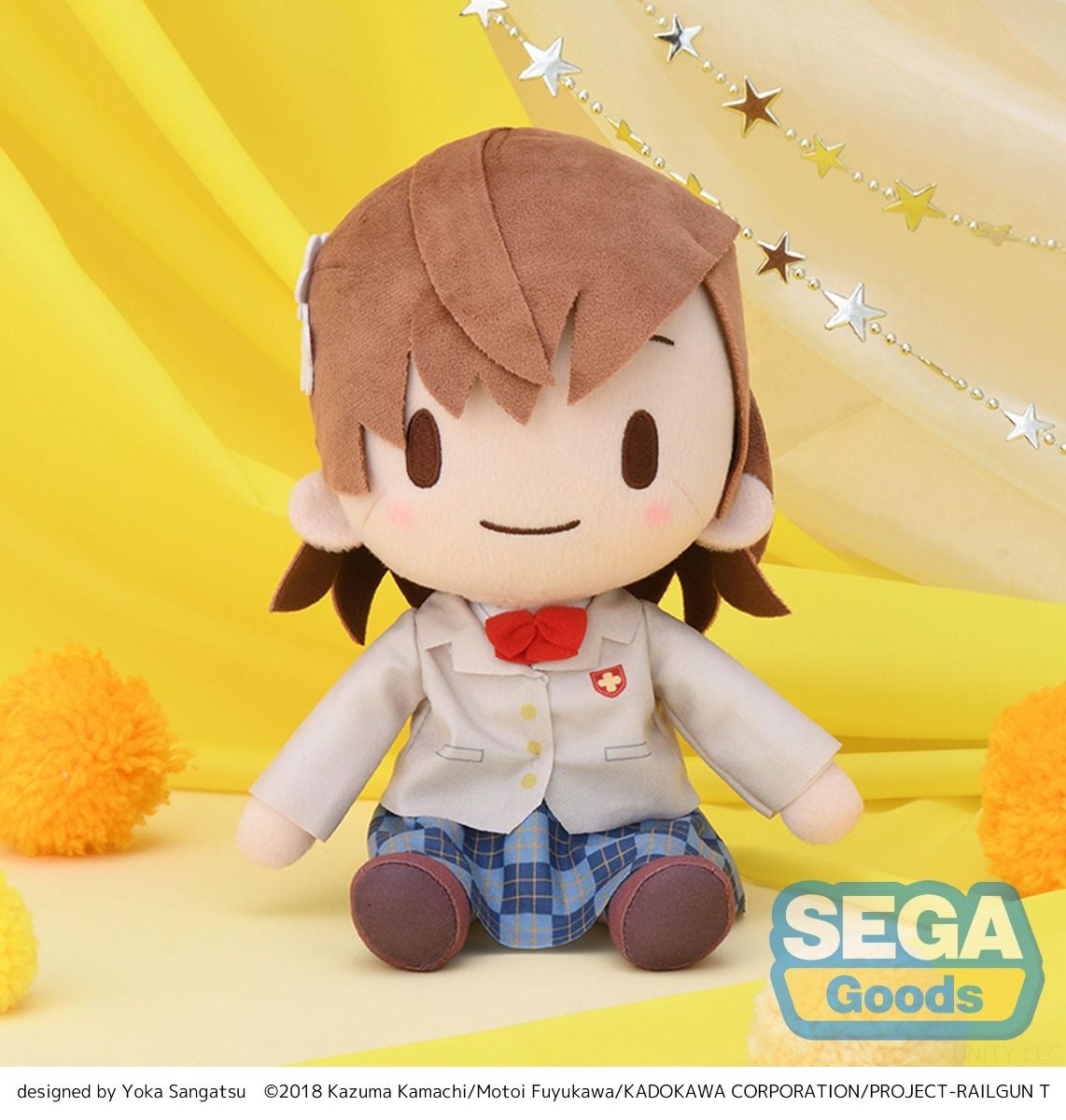 A Certain Scientific Railgun T Mikoto Misaka fuwa petit M Plush Super Anime Store
