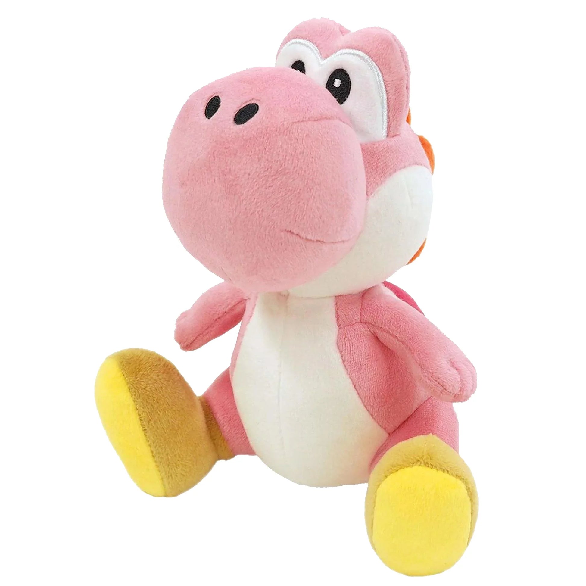 Little Buddy Super Mario All Star Pink Yoshi 7" Plush - Official Nintendo Super Anime Store