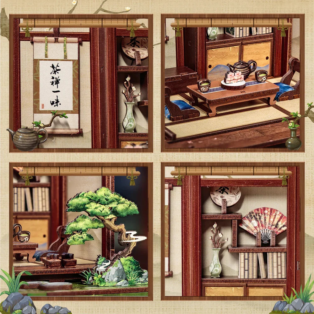 CUTEBEE DIY Miniature House | Kirishima Cha-an Super Anime Store