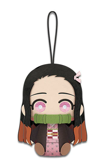 DEMON SLAYER NEZUKO KAMADO CHIBI TOMONUI VOLUME 1 HANGING PLUSH Anime Pop