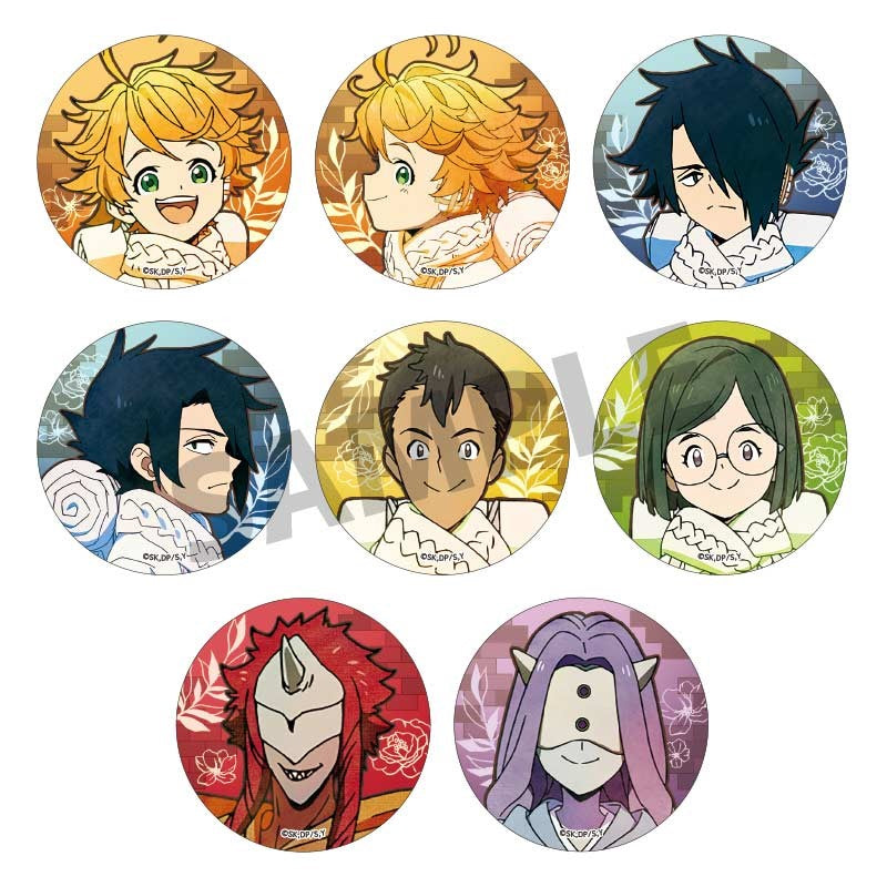 PROMISED NEVERLAND CAN BADGE TRADING Anime Pop