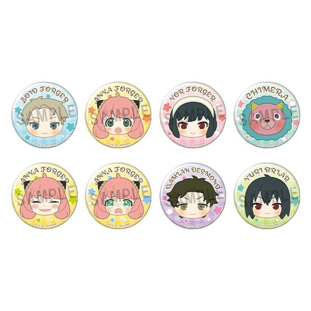 SPY X FAMILY VOLUME 02 TRADING METAL BADGE Anime Pop