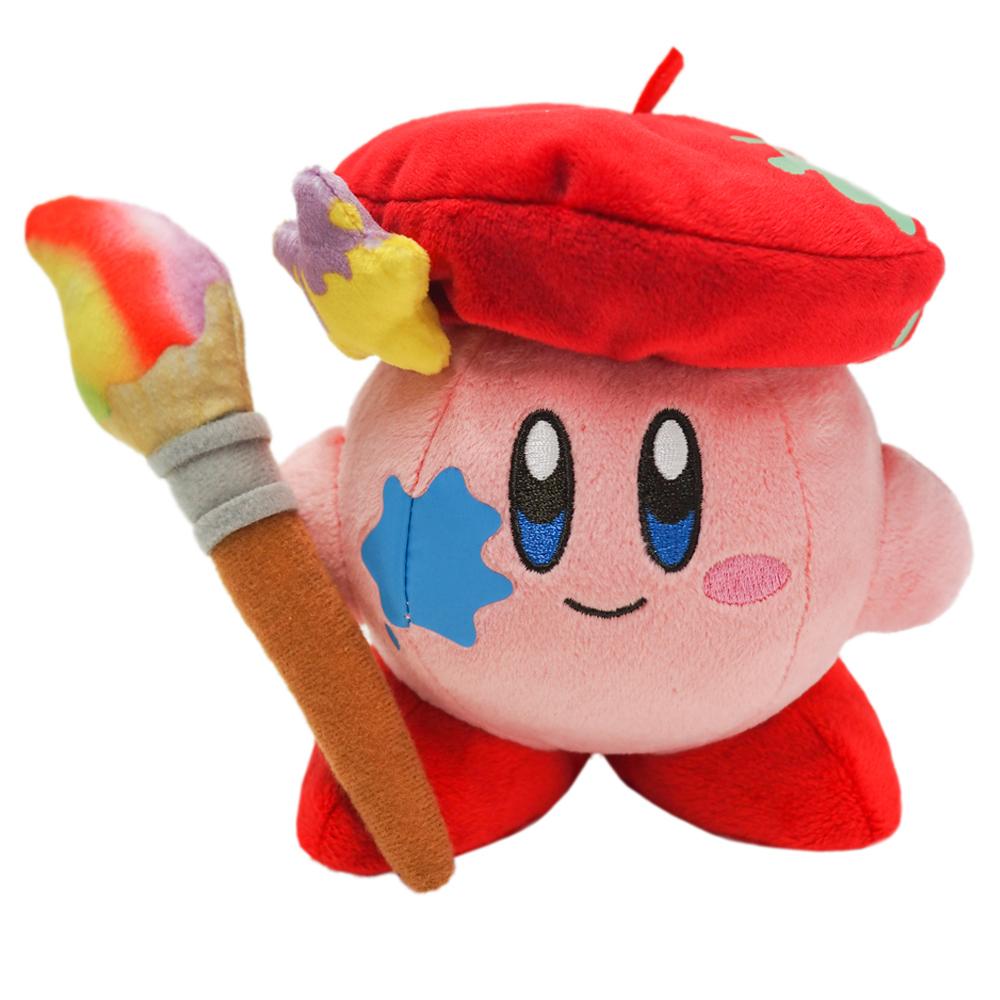 Little Buddy Kirby of the Stars Artist Kirby 6" Plush - Official Nintendo Super Anime Store