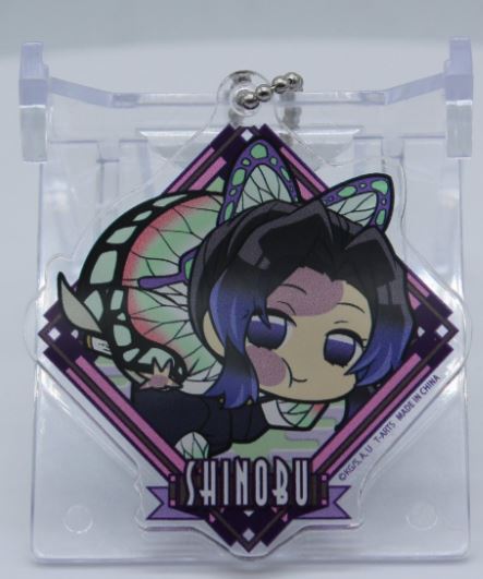 DEMON SLAYER 9 PILLARS SHINOBU KOCHO ACRYLIC KEYCHAIN Anime Pop