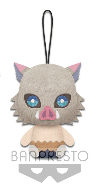 DEMON SLAYER CHIBI TOMONUI VOLUME 1 INOSUKE HASHIBIRA HANGING PLUSH Anime Pop
