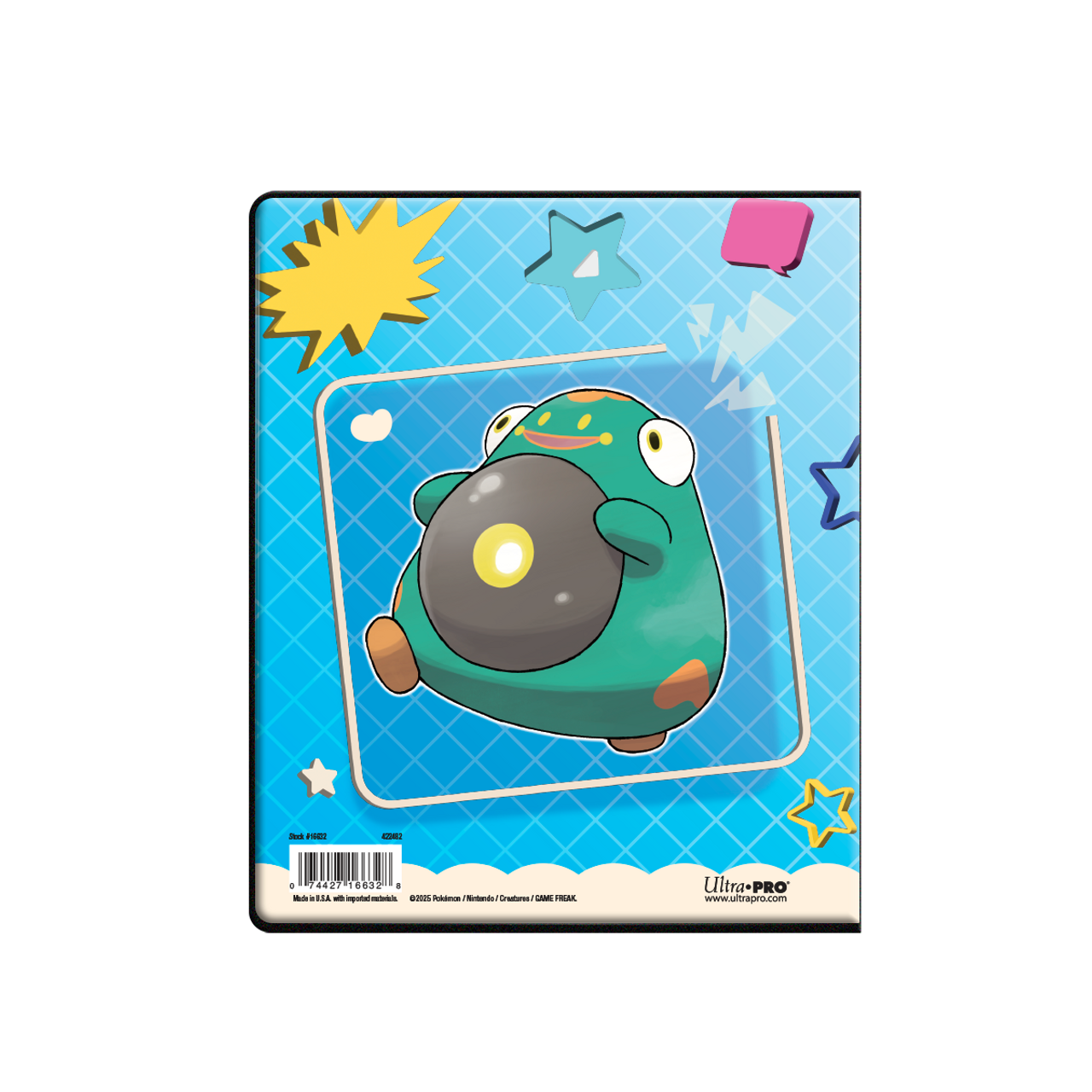 Ultra Pro Binder: 4-Pocket: Portfolio: Pokemon: Iono & Bellibolt Spoils and Loot