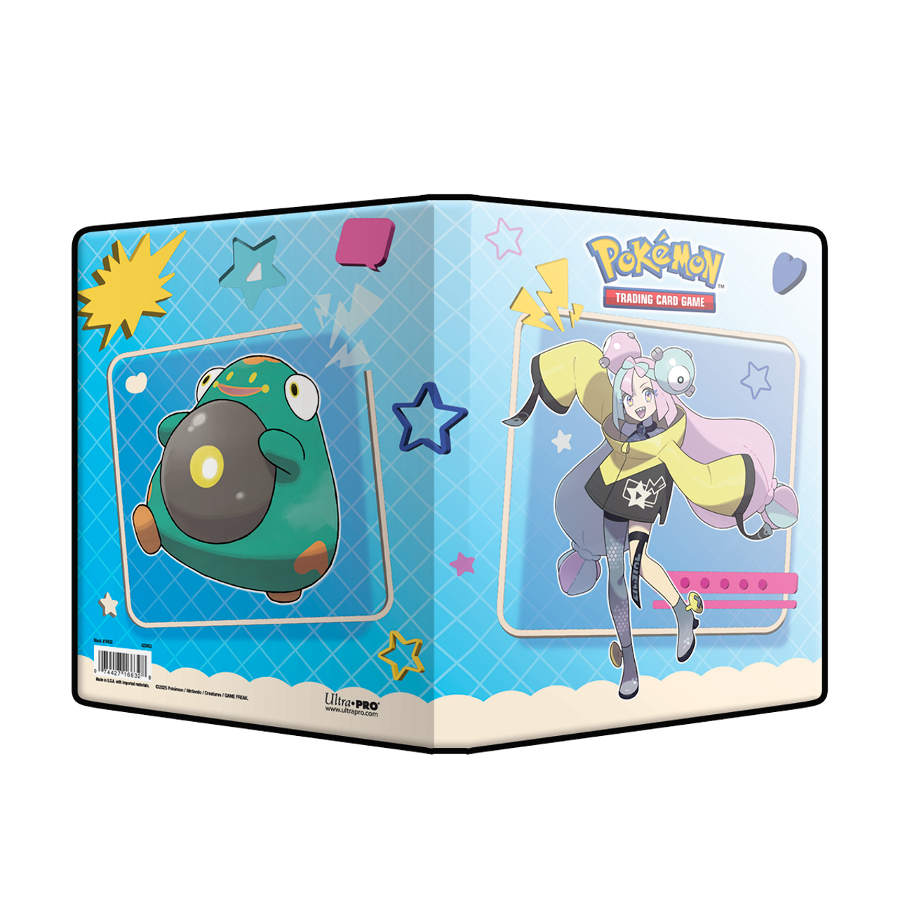 Ultra Pro Binder: 4-Pocket: Portfolio: Pokemon: Iono & Bellibolt Spoils and Loot