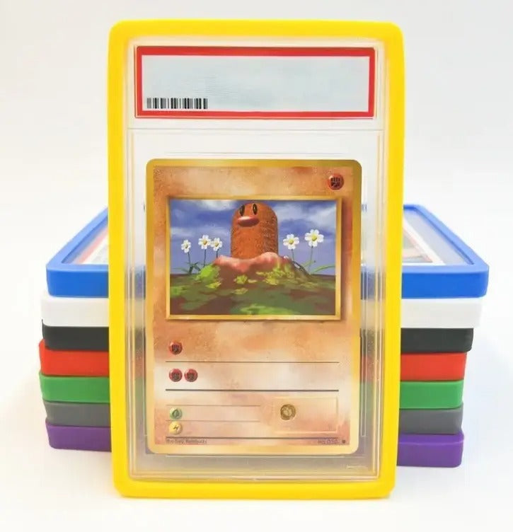 Trading Card Graded Slab Protector Bumper (PSA) Yellow Spoils and Loot