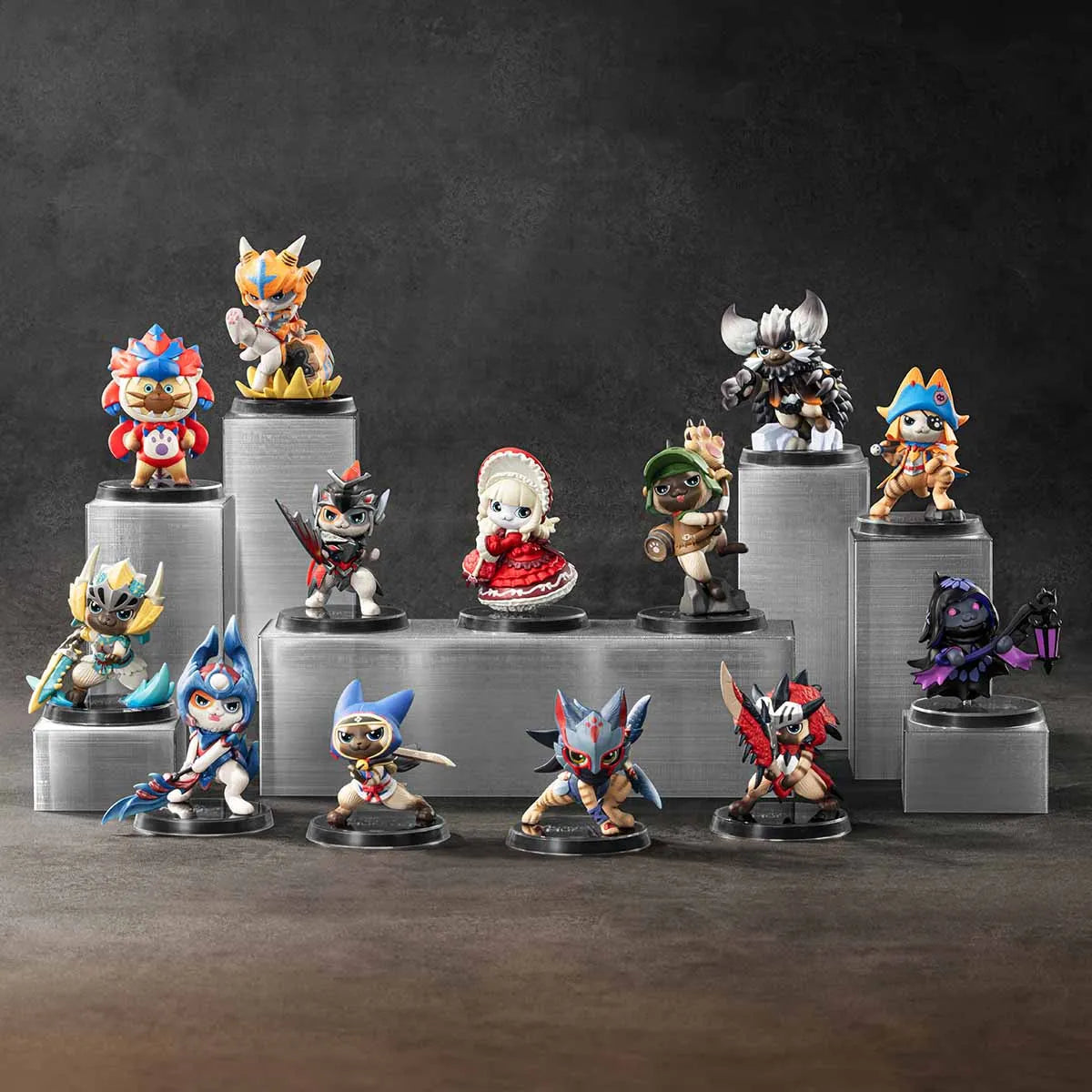 Monster Hunter Palico Series Figures Blind Box Super Anime Store