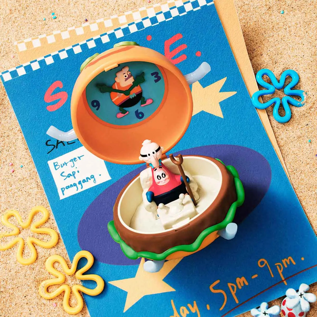 SpongeBob Krabby Patty Bestsellers Series Blind Box Figure Super Anime Store
