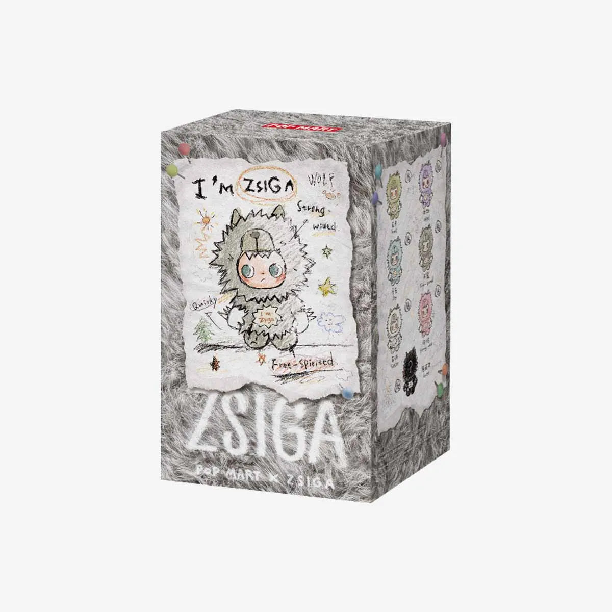 POP MART ZSIGA I'm Zsiga Series Vinyl Plush Pendant Blind Box Super Anime Store