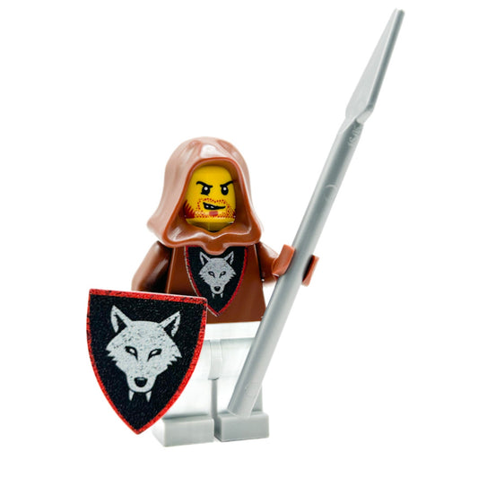 Wolfpack Bandit (Spear) - Custom Castle Minifigure B3 Customs