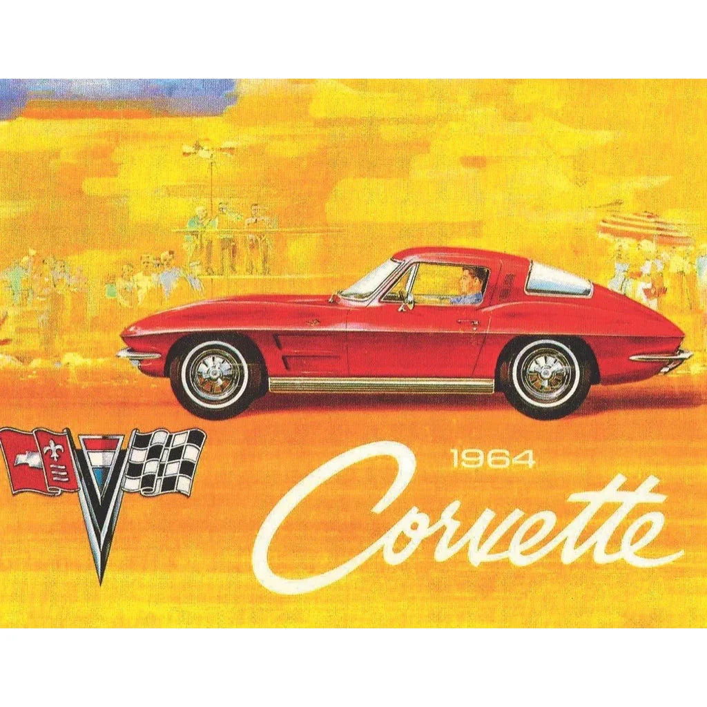 1964 Corvette 100 Piece Mini Jigsaw Puzzle NYPC
