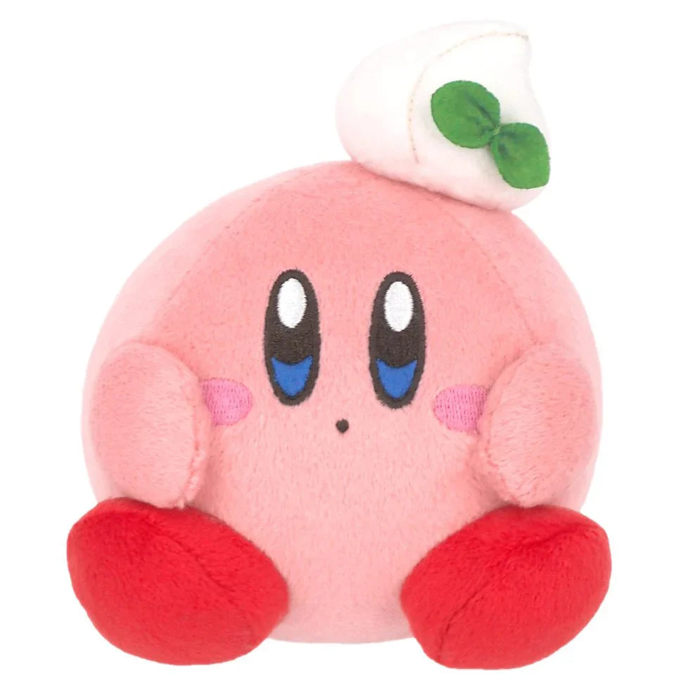 Little Buddy Kirby's Adventure Whipped Cream Kirby 5" Plush - Official Nintendo Super Anime Store