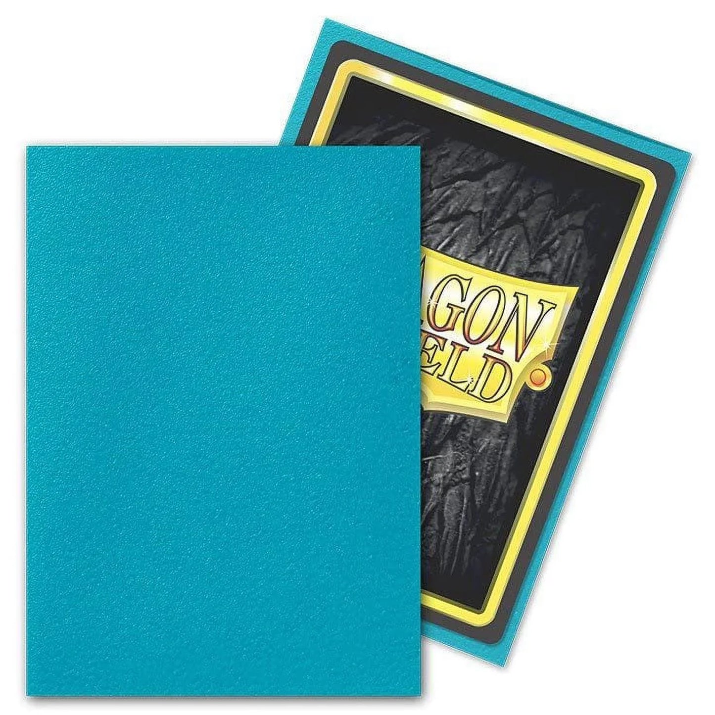Dragon Shield Card Sleeves (100) Turquoise (Matte) Spoils and Loot