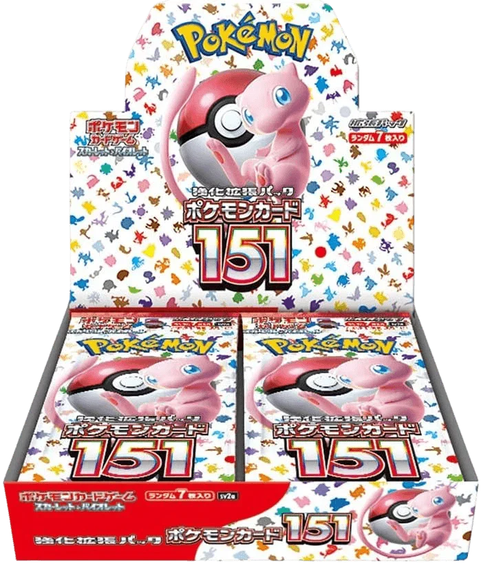 Japanese Pokémon Card 151 - Booster Box Trading Card World