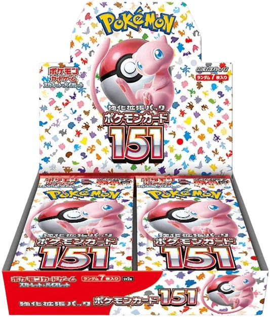 Japanese Pokémon Card 151 - Booster Box Trading Card World