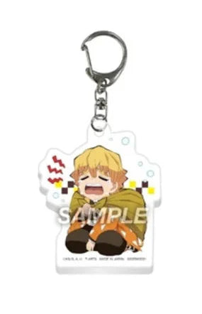 DEMON SLAYER ZENITSU ANGYA ACRYLIC KEYCHAIN Anime Pop