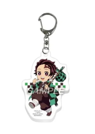 DEMON SLAYER TANJIRO ANGYA ACRYLIC KEYCHAIN Anime Pop
