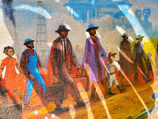 "Migration Westbound" By Joseph Watson Puzzles of Color