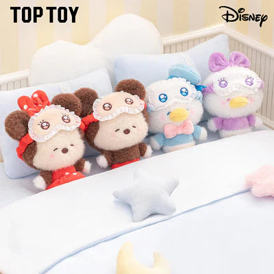 [In Stock] MINISO Disney Squinting Sleepwear Series Plush Keychains Gift Blind Box Ralphie's Funhouse