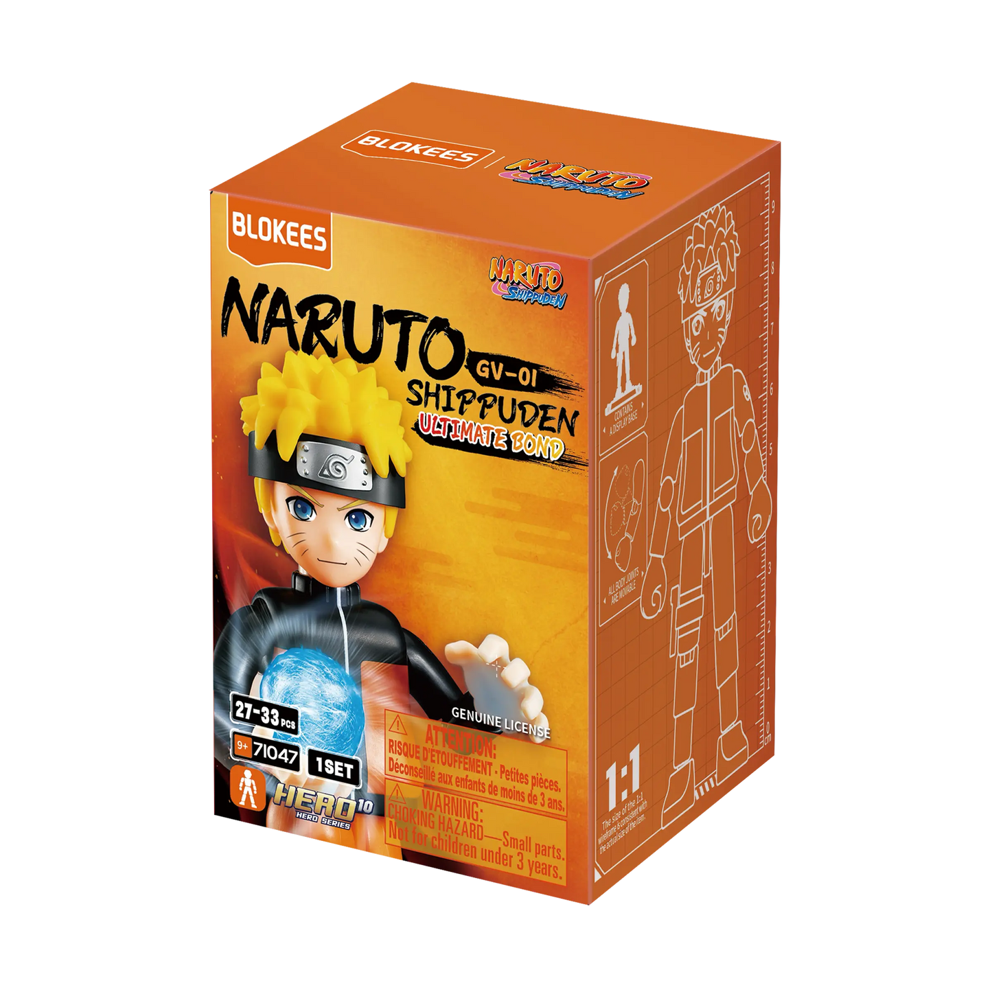 Blokees Naruto Shippuden GV01 Ultimate Bond – Blind Box Figure Super Anime Store