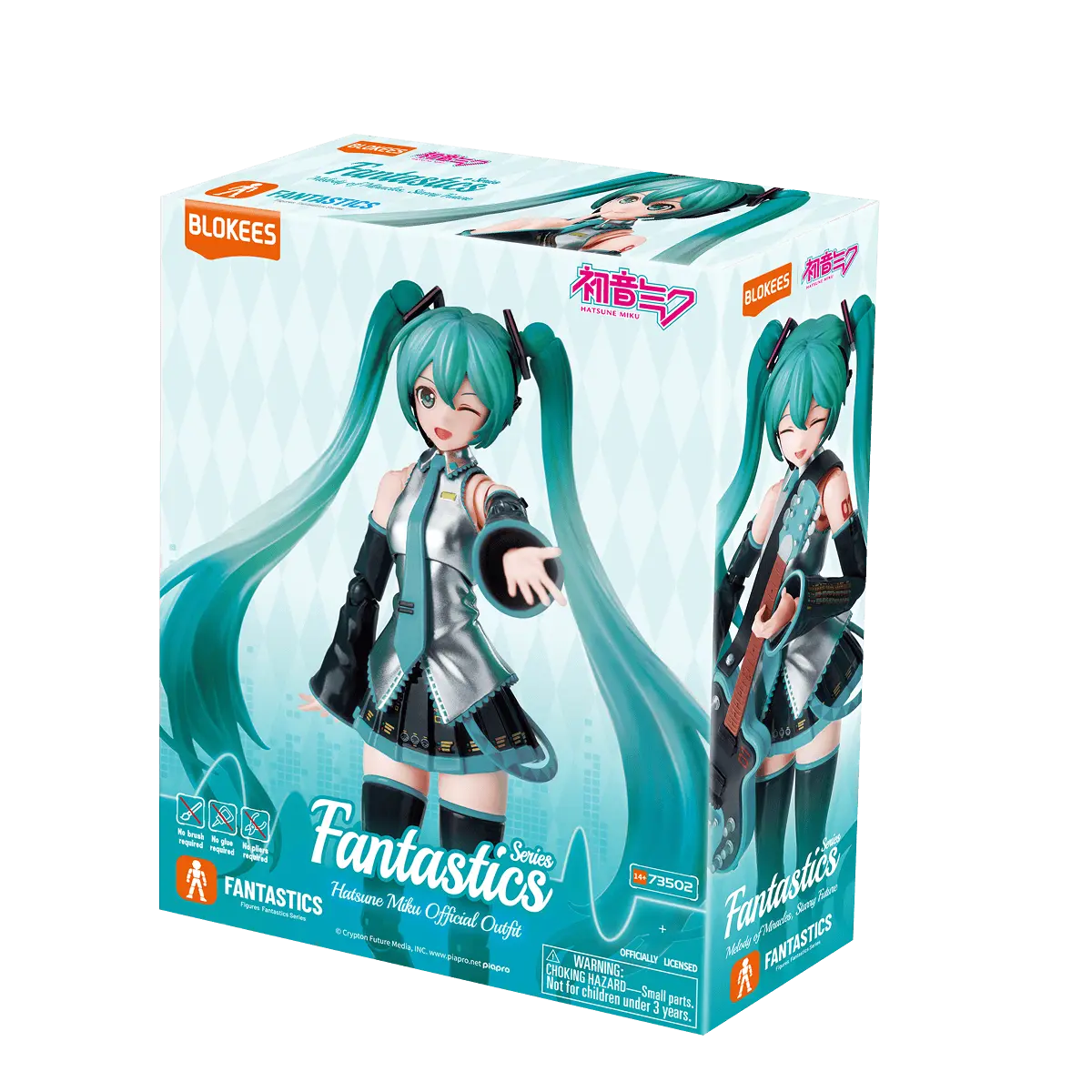 Blokees Fantastics Series - Hatsune Miku Official Outfit Figure Super Anime Store