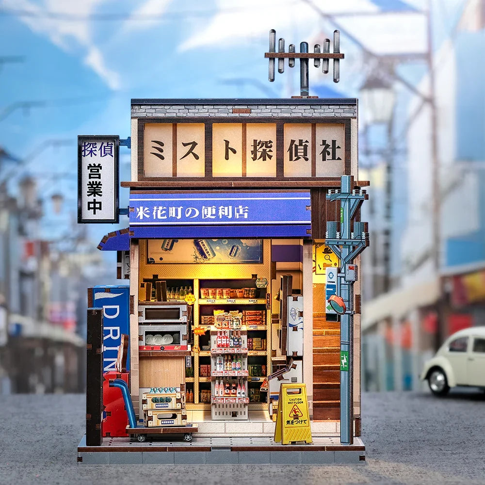 CUTEBEE DIY Miniature House | Beika-cho Convenience Store Super Anime Store