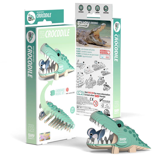 EUGY Crocodile 3D Puzzle Olita Gifts & Goods