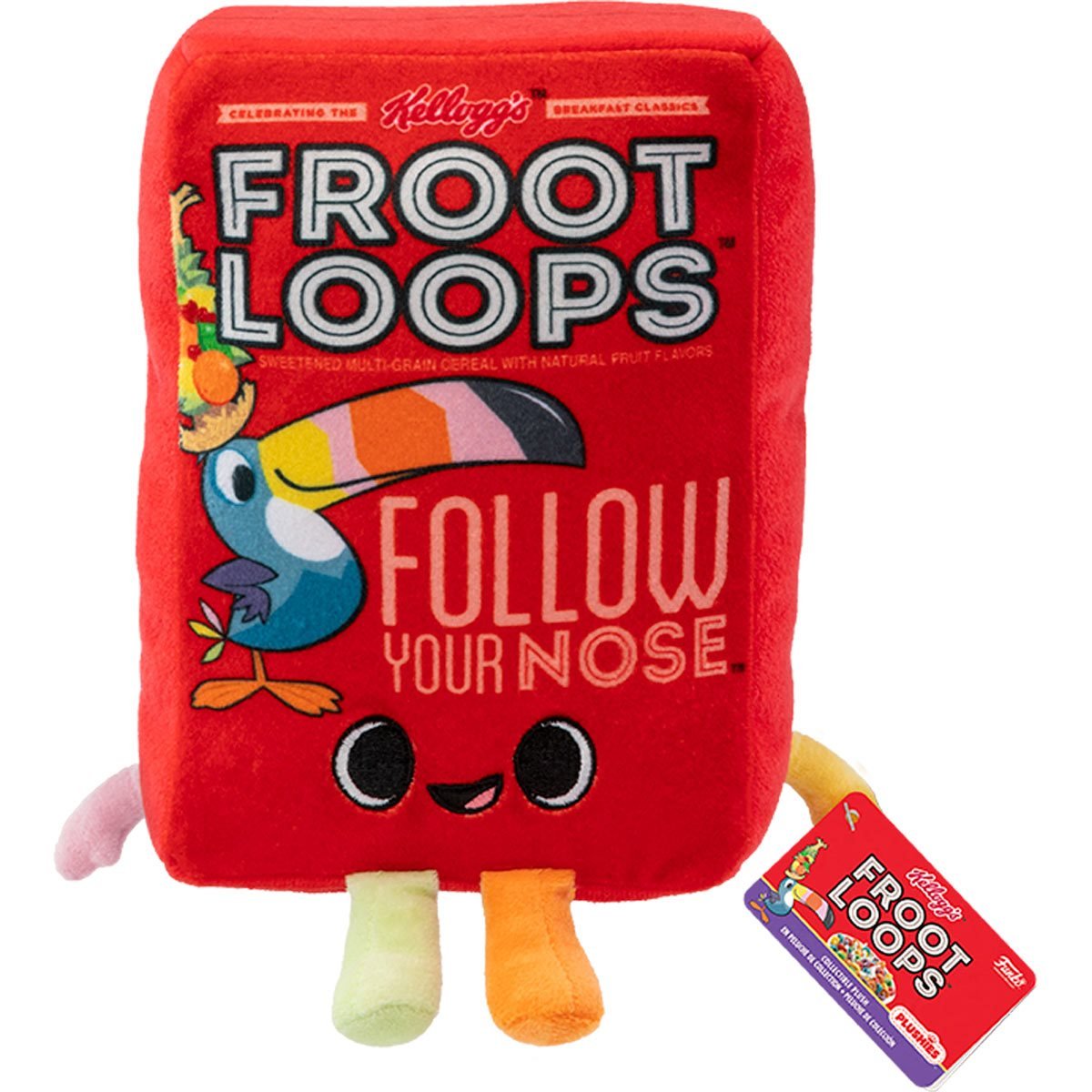 Funko: Kelloggs Froot Loops Cereal Box Plush Josh's Cards