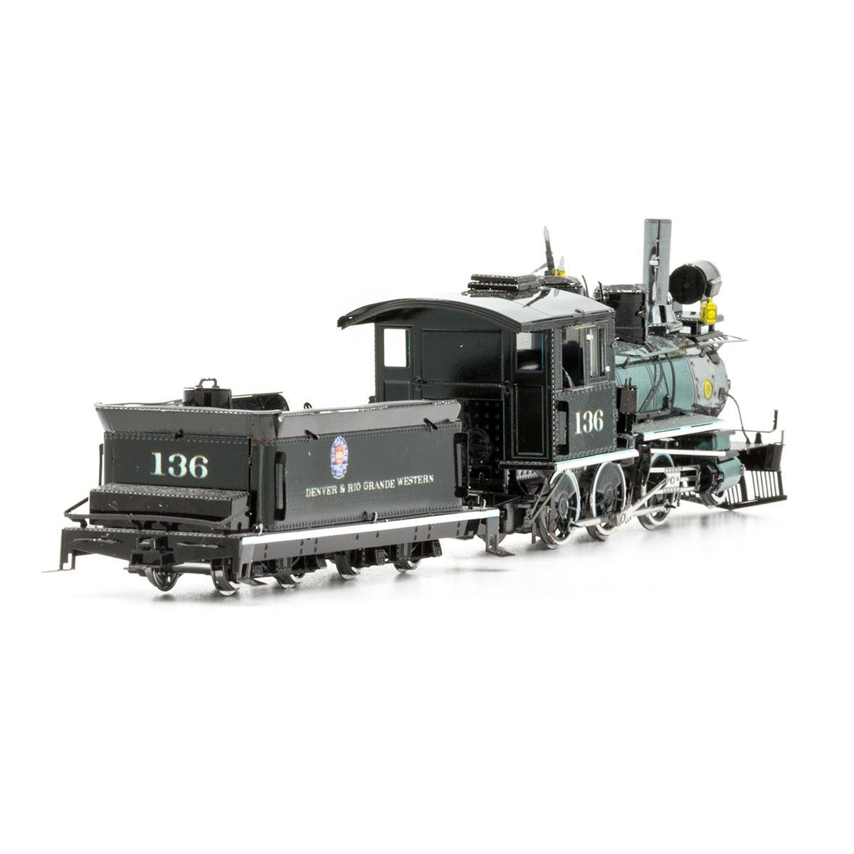 2-6-0 Locomotive Train Wild West 3D Steel Model Kit Metal Earth