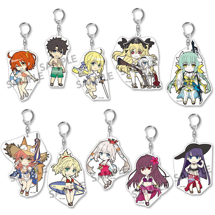 FATE/GRAND ORDER - PIKURIRU! ACRYLIC KEYCHAIN VOL. 7 TRADING BLIND BOX Anime Pop