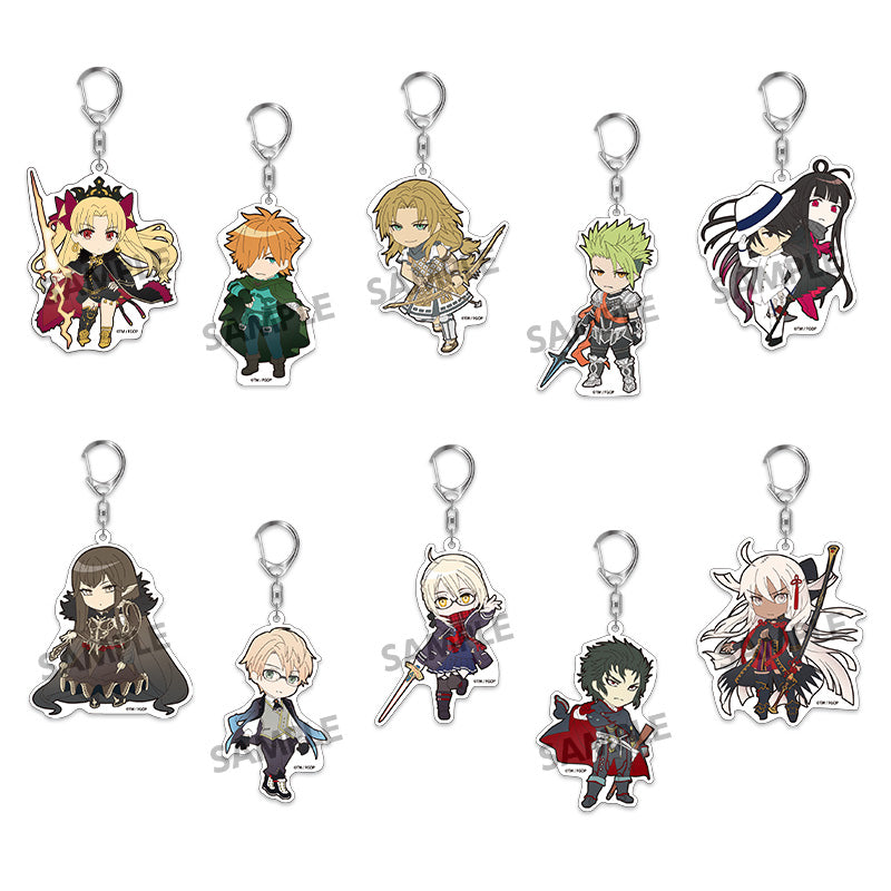 FATE/GRAND ORDER - PIKURIRU! VOL. 9 ACRYLIC KEYCHAIN BLIND BOX TRADING Anime Pop