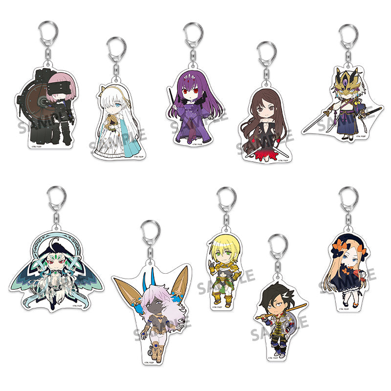 FATE/GRAND ORDER - PIKURIRU! VOL. 10 ACRYLIC KEYCHAIN BLIND BOX TRADING Anime Pop