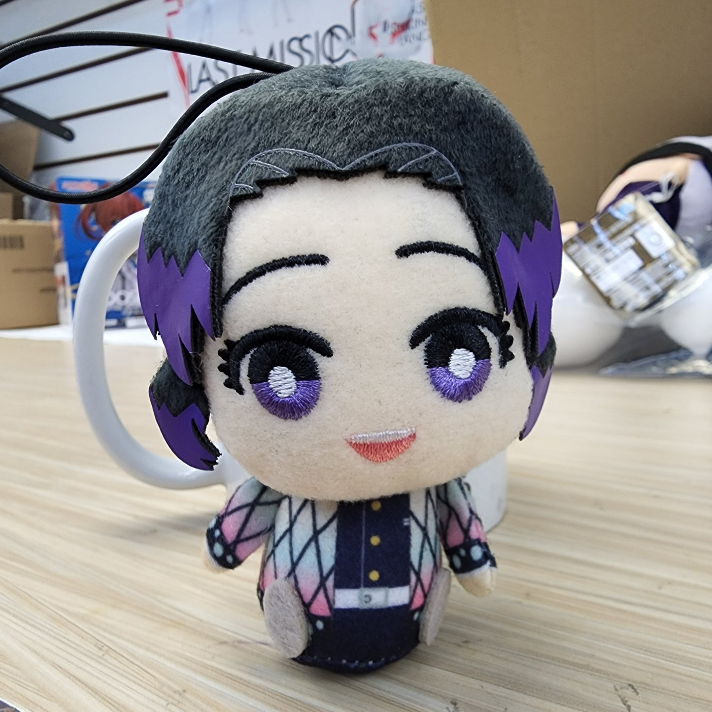 Demon Slayer Kimetsu No Yaiba Mascot Plush Strap Vol. 3 Kocho Shinobu Super Anime Store
