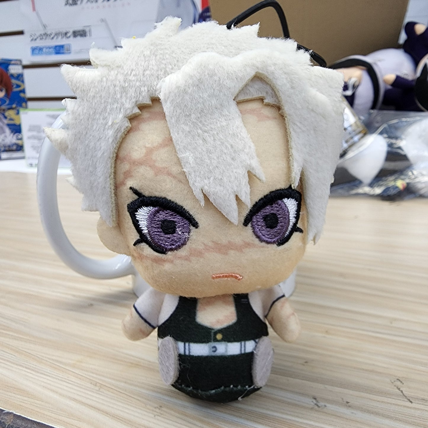 Demon Slayer Sanemi Shinazugawa Plush Strap - Kimetsu No Yaiba Mascot Vol. 3 Super Anime Store