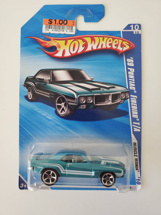 2010 Hot Wheels '69 Pontiac Firebird Jeff's Diecast & Collectibles