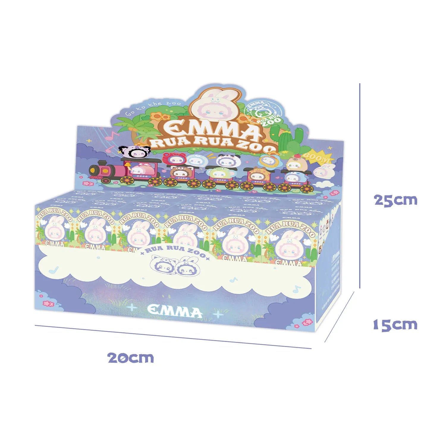 EMMA RUA RUA ZOO blind box (1 Blind Box) Super Anime Store
