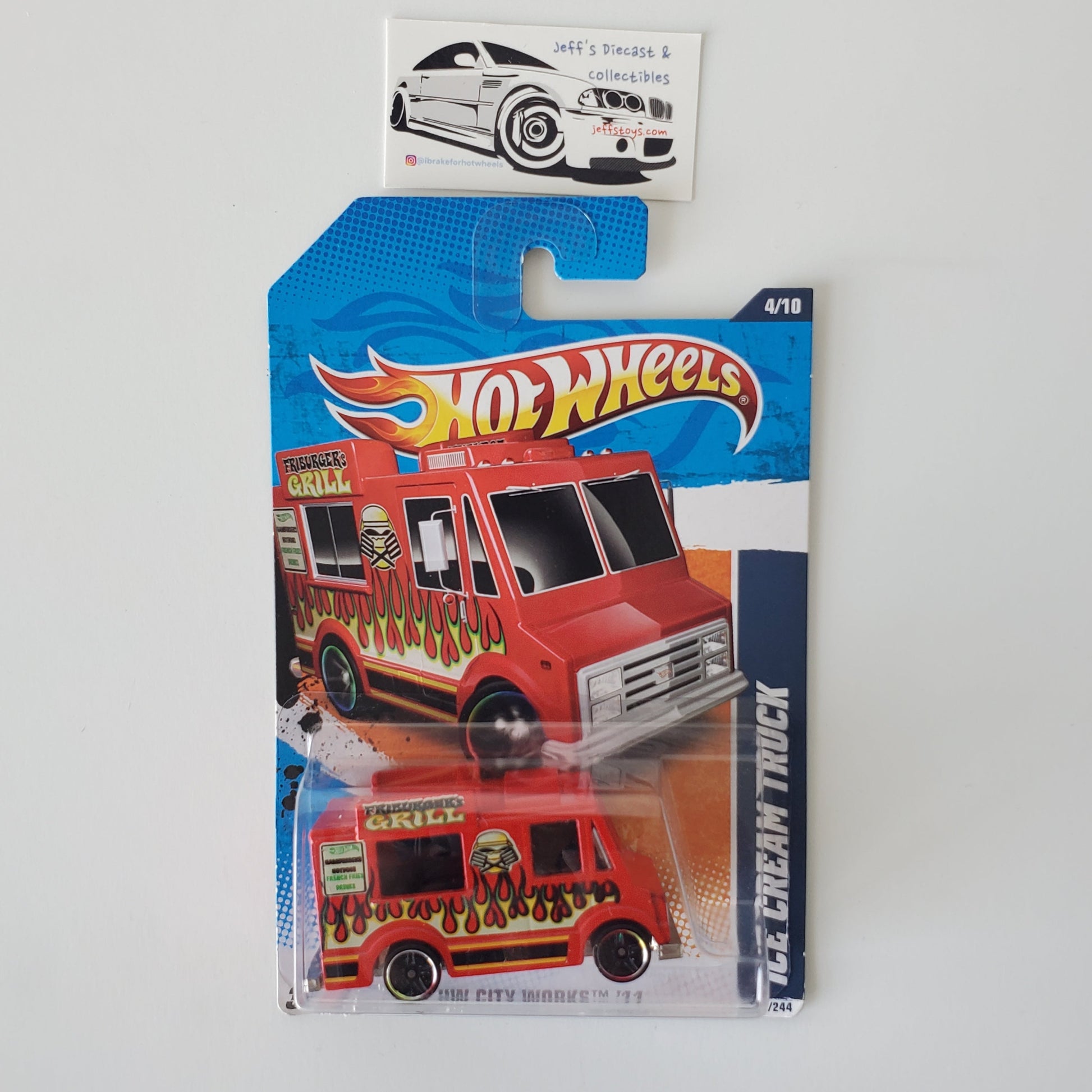 2011 Hot Wheels Ice Cream Truck #174 Jeff's Diecast & Collectibles