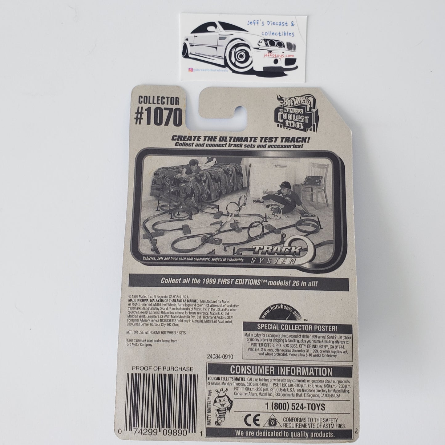 1999 Hot Wheels '32 Ford #1070 Jeff's Diecast & Collectibles