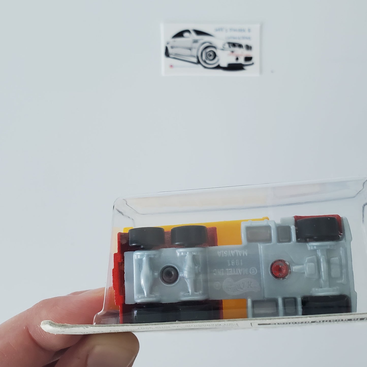 1991 Hot Wheels Ford Stake Bed Truck #237 - Gray Base Variation Jeff's Diecast & Collectibles