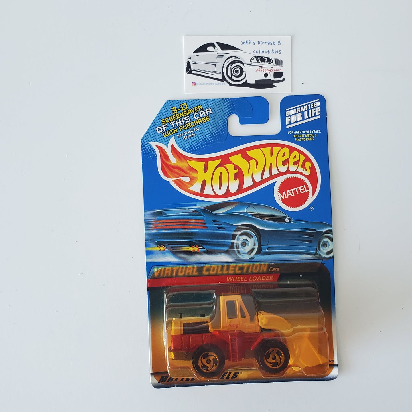 2000 Hot Wheels Wheel Loader #111 Jeff's Diecast & Collectibles